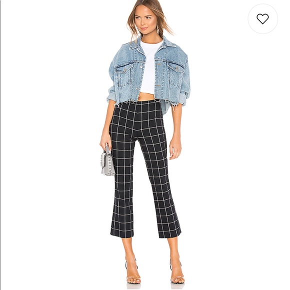 revolve plaid pants